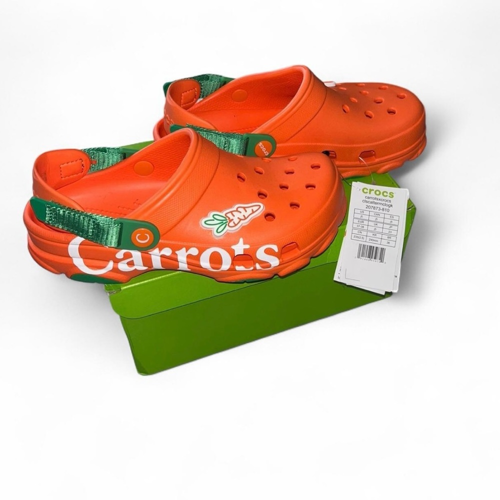 Anwar carrot crocs collab